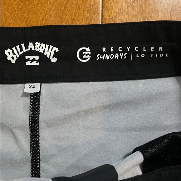Billabong Recycler Sundays Lo Tide Board Shorts Sz 32 Mid Length Beach Surf Swim - Picture 2 of 11
